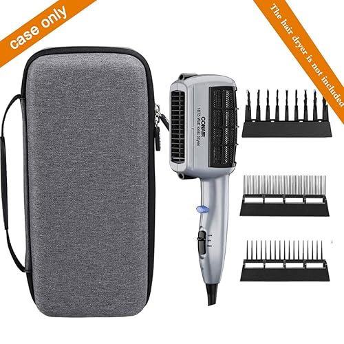 Miniatura 3 de Aproca - Funda rígida para secador de pelo Andis 82105 1875 y Conair 1875