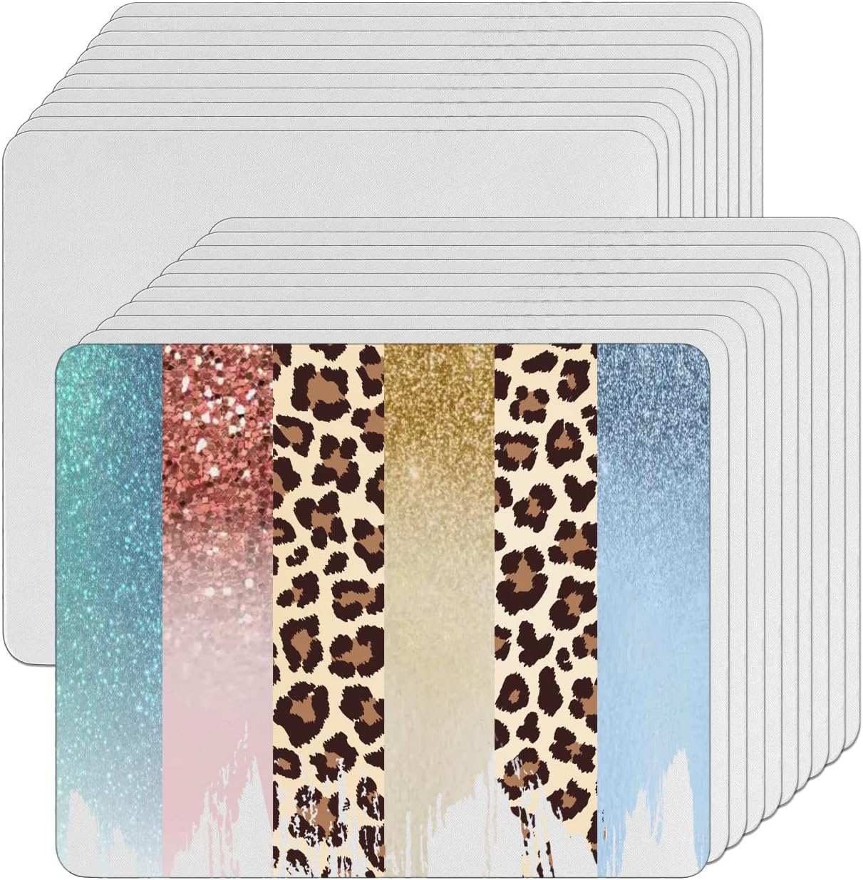 Blank Mouse Pads for Heat Press 8pcs Sublimation Mouse Pad