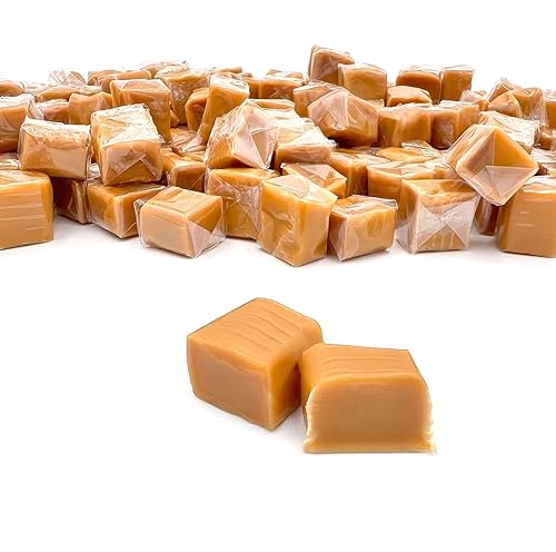Miniatura 5 de Cuadrados de caramelo prémium  Bolsa de 3 libras de caramelos suaves Dulce De Leche envueltos individualmente, perfectos para oficina, hornear,