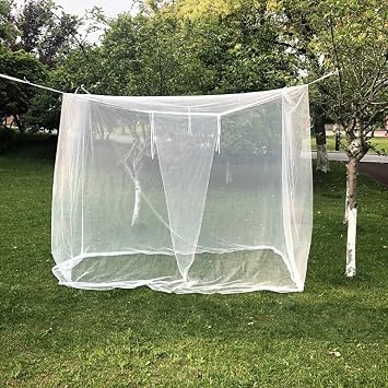 Home Outdoor Mosquito Nets, Insect Nets, Tents, Folding Beds, Portable Fishing, Mountaineering, Sleeping/Garden Camping, Bedding, Gardens Rectangular-Single Door, 200 * 180 * 200cm