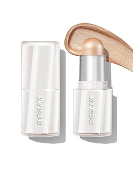 SHEGLAM Buttery Bling Highlighter stick Cream Milk Makeup for Face-Gold Rings