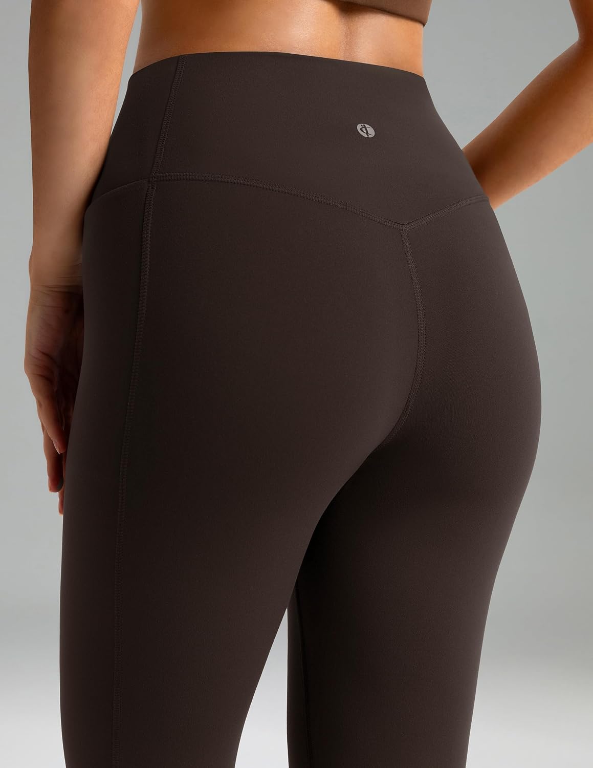 Colorfulkoala Dreamlux Flare Leggings for Women with Pockets, High Waist No Front Seam Yoga Pants 27.5"/ 29.5"/ 31.5"