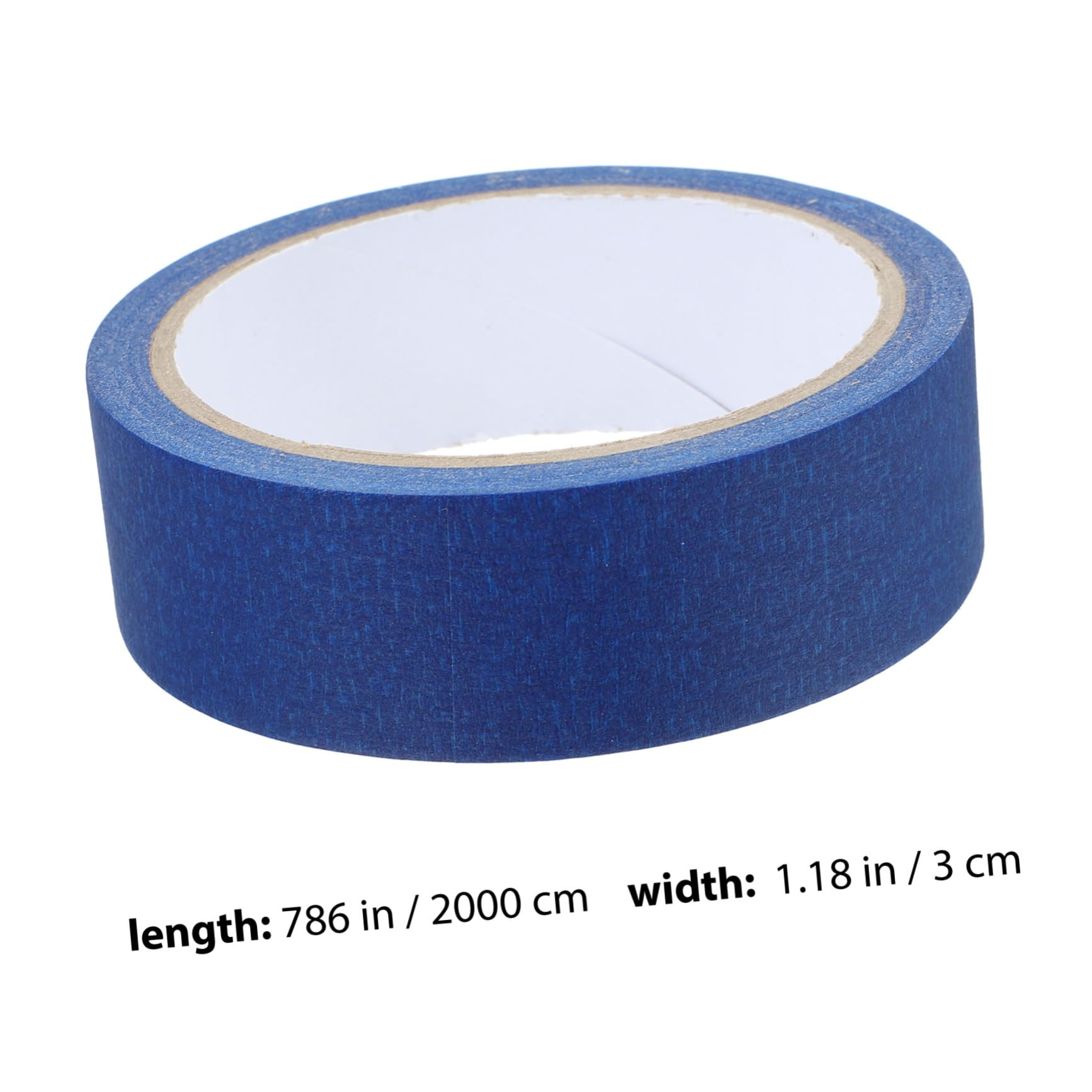 4 Rouleaux Ruban de Masquage Peinture Multifonction Ruban Adhésif Artiste Bleu Profond pour Protection Surface Verre Carrelage