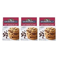 Vista 1 de Ghirardelli, mezcla de galletas premium, chispas de chocolate oscuro, 16.75 onzas