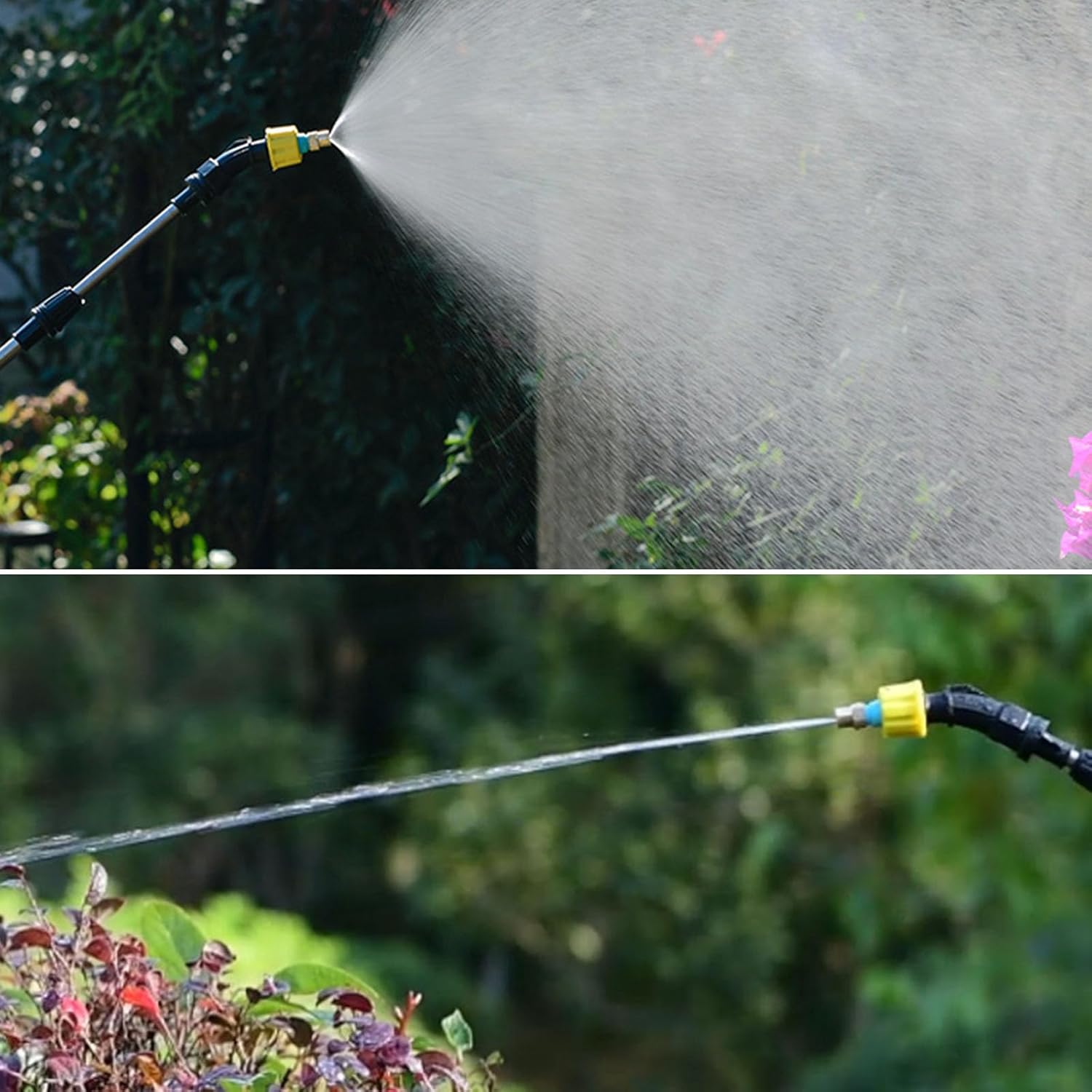 Automatic Electric Plant Sprayer Battery Operated Garden with Retractable Wand Long Hose for Efficient Watering Weeding