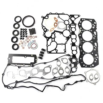 4JJ1 Engine Overhaul Full Set Gasket Kit 5878153850 Compatible for Isuzu NPR NQR NHR NKR ELF Truck