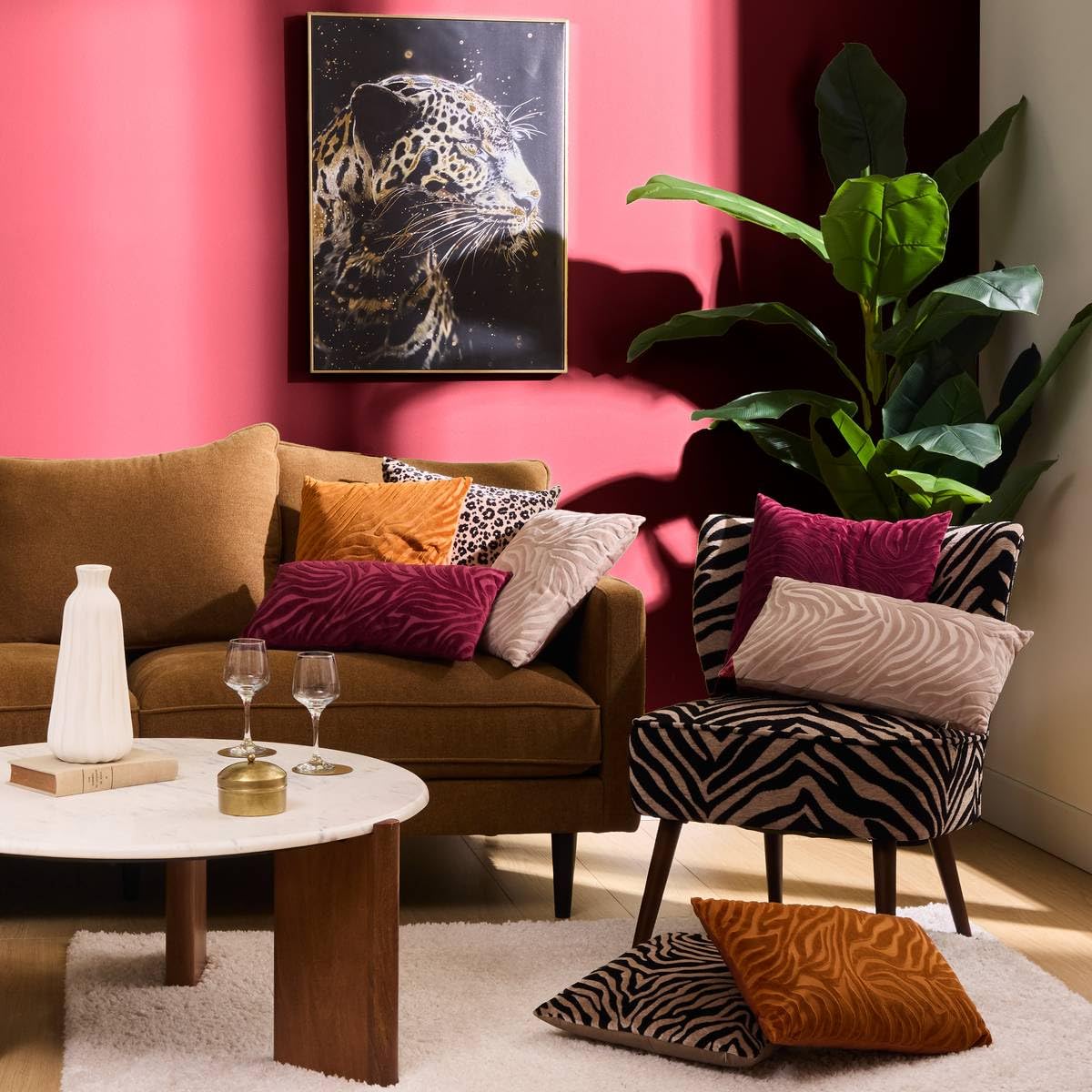 Atmosphera - Fauteuil Chiara Camel