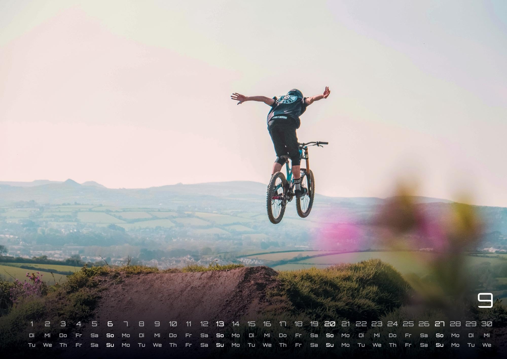 MTB | Mountainbike - 2026 - Kalender DIN A3: Der Wandkalender mit den schönsten Motiven für alle Fahrrad / Bike Freaks für das Jahr 2026 im Format DIN A3 (ca. 42 x 30 cm)!
