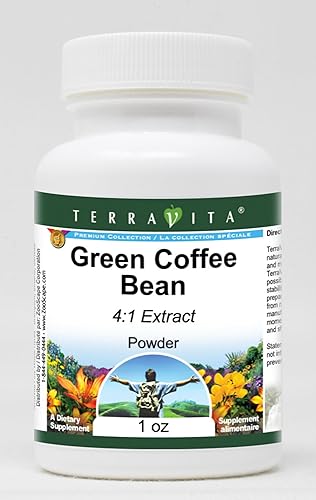 Terravita Polvo de extracto de grano de café verde 41 (1 oz, ZIN 521708)