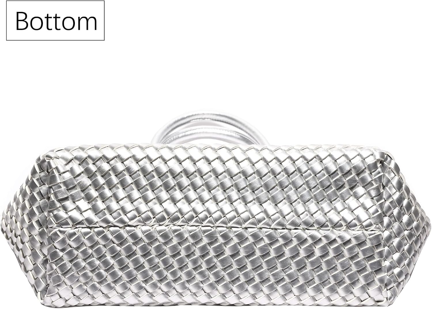 Woven Bag Shopper Bag Travel Handbags and Purses Women Tote Bag Large Capacity Shoulder Fashion Bags - Image 4