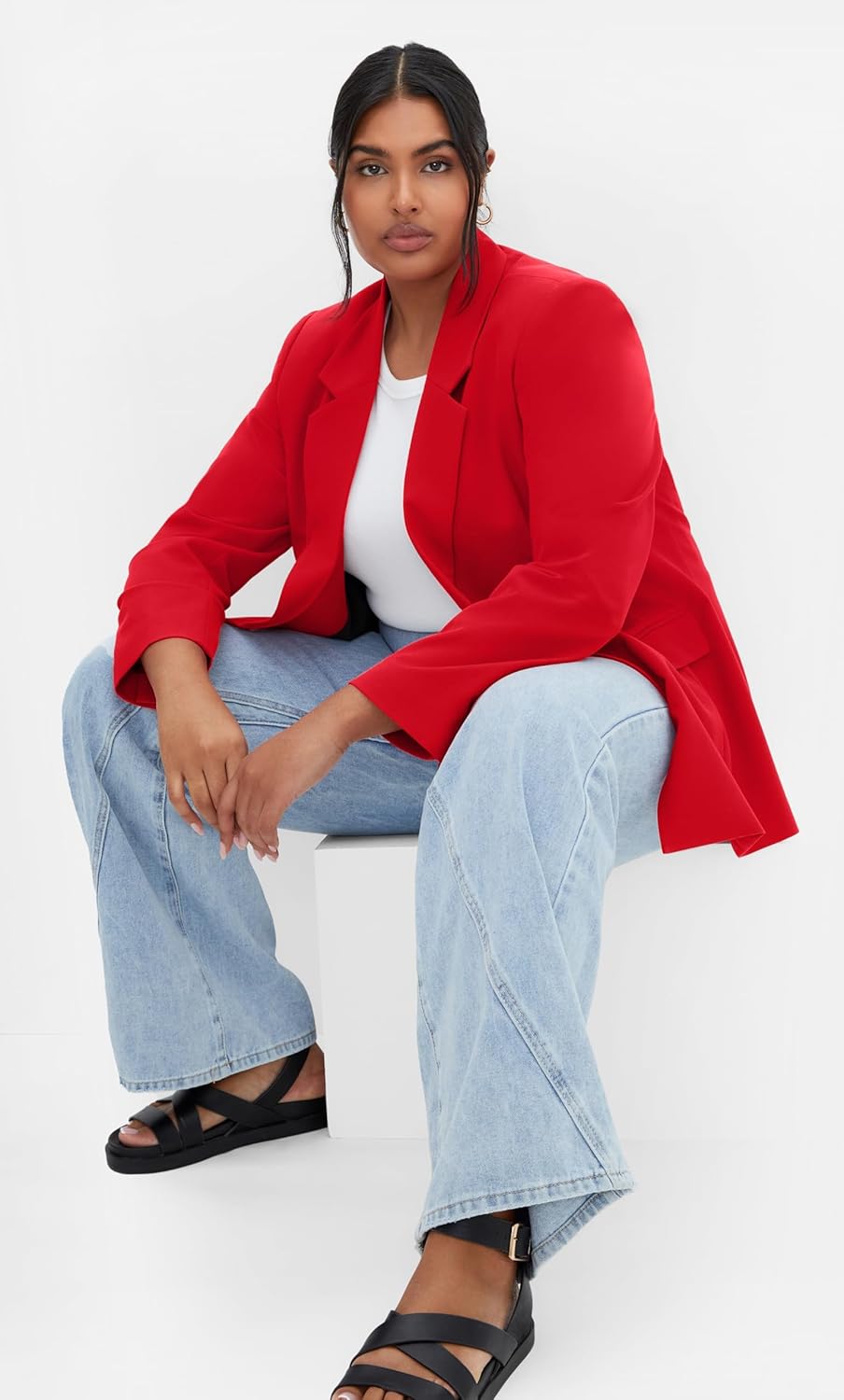 City Chic Women's Plus Size Blazer - Clea - Image 3