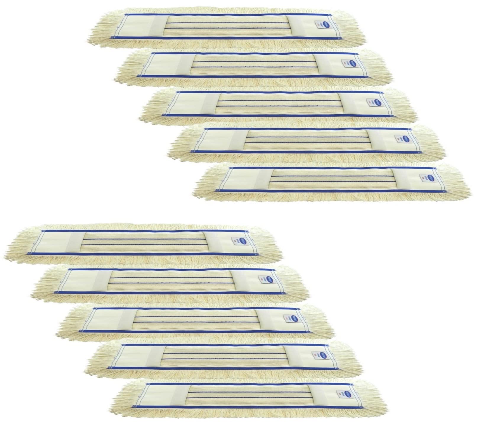 maxxi4you 10 x Premium Wischmopp Bodenwischer Baumwolle 80 cm