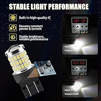 Vista 4 de Bombillas LED, con repuestos proyector para luces traseras de apoyo o de freno, xenón blanco (6500 K) Brightstar Newest 9-30 V Super brillosas