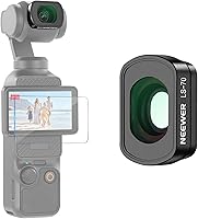 Vista 14 de NEEWER Juego de Filtro ND Magnético Compatible con DJI Osmo Pocket 3 Combo de Accesorios para Creadores, ND Variable ND2-32 de Neblina Negra