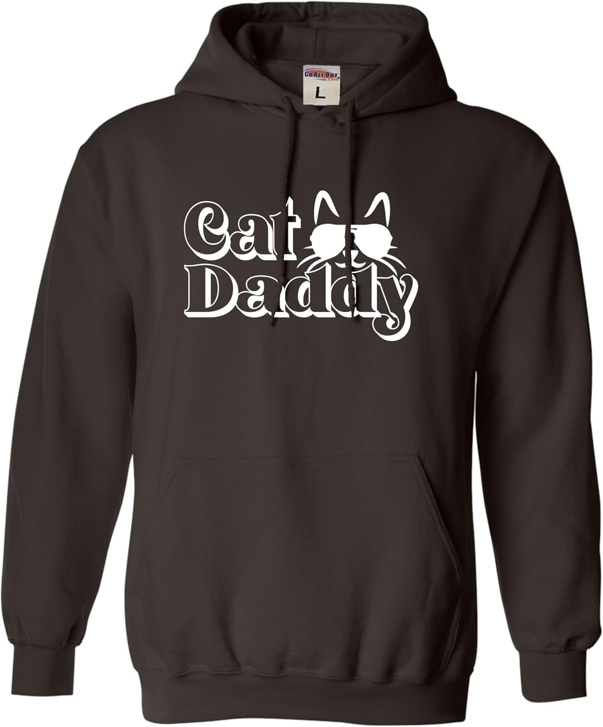 Go All Out Cat Daddy Funny Cat Dad Cat Lovers Gift Idea Mens Sweatshirt Hoodie