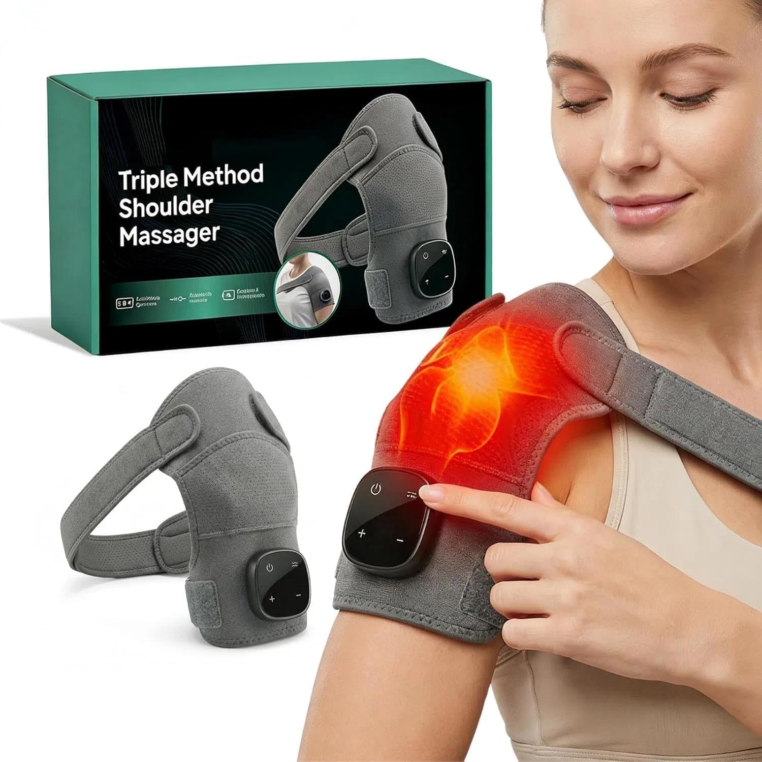 Triple Method Shoulder Massager