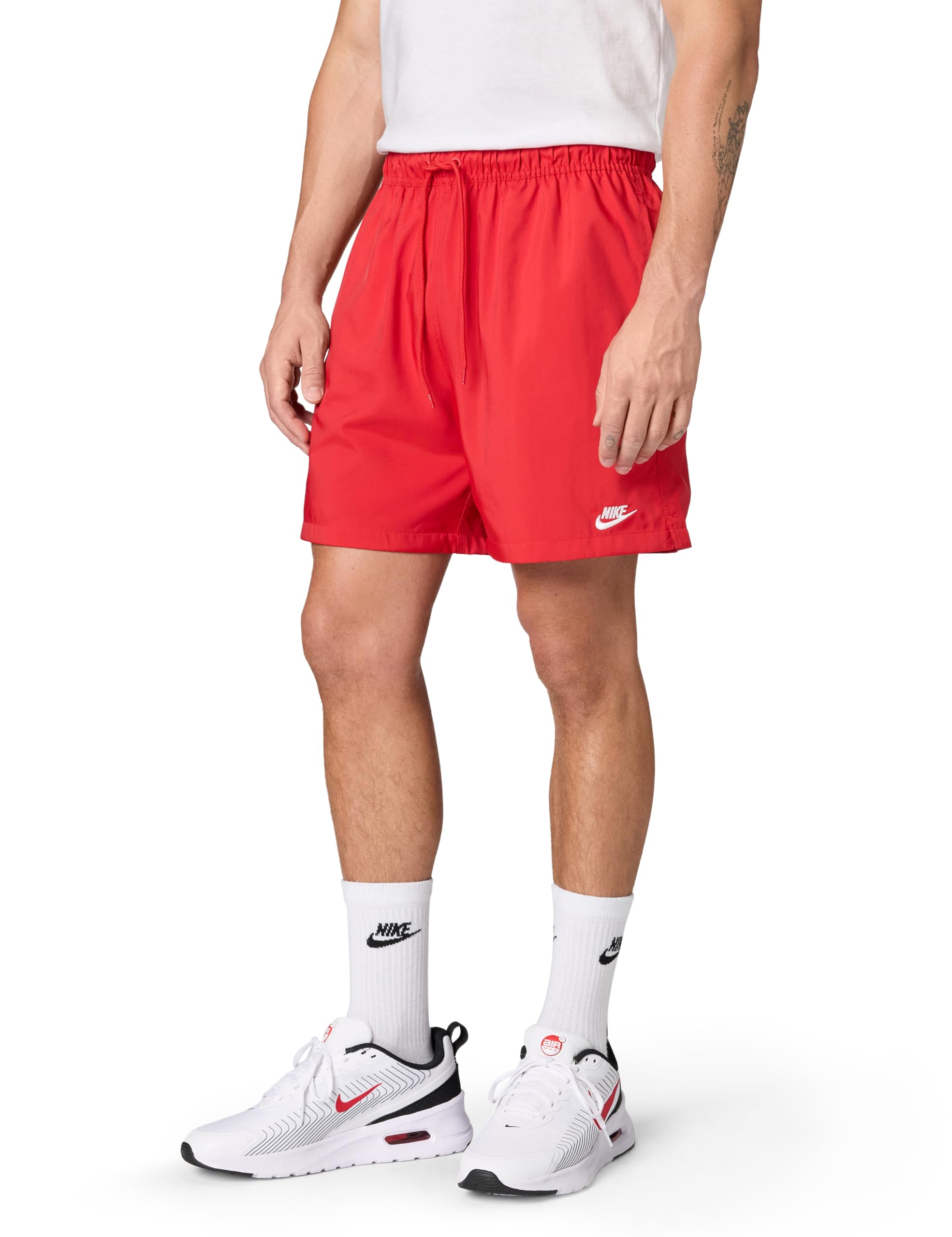 Nike M NSW Club Short Bb Gx Sport Shorts - University Red/White, 3XL-T