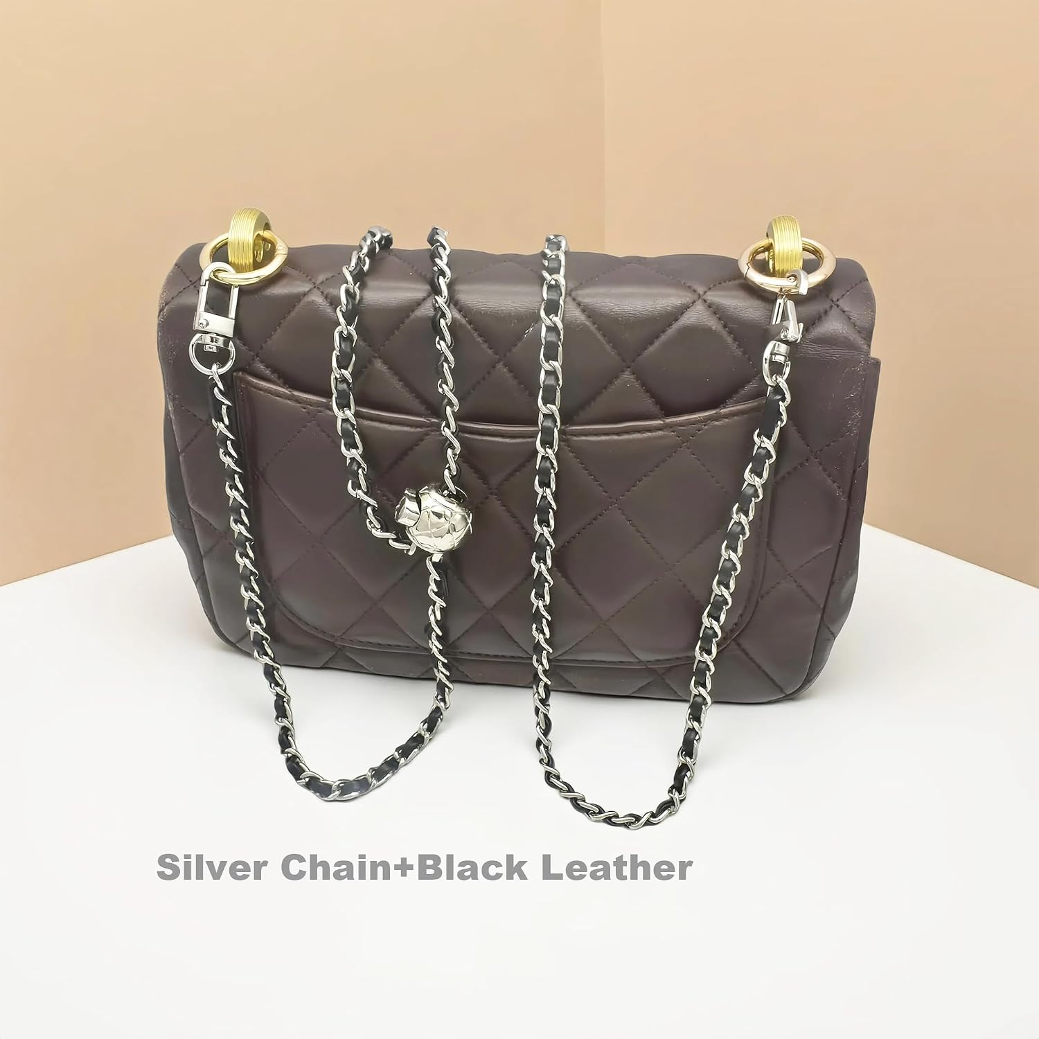47" Purse Chain Short Strap Extender Replacement Bag Attachment and Accessories