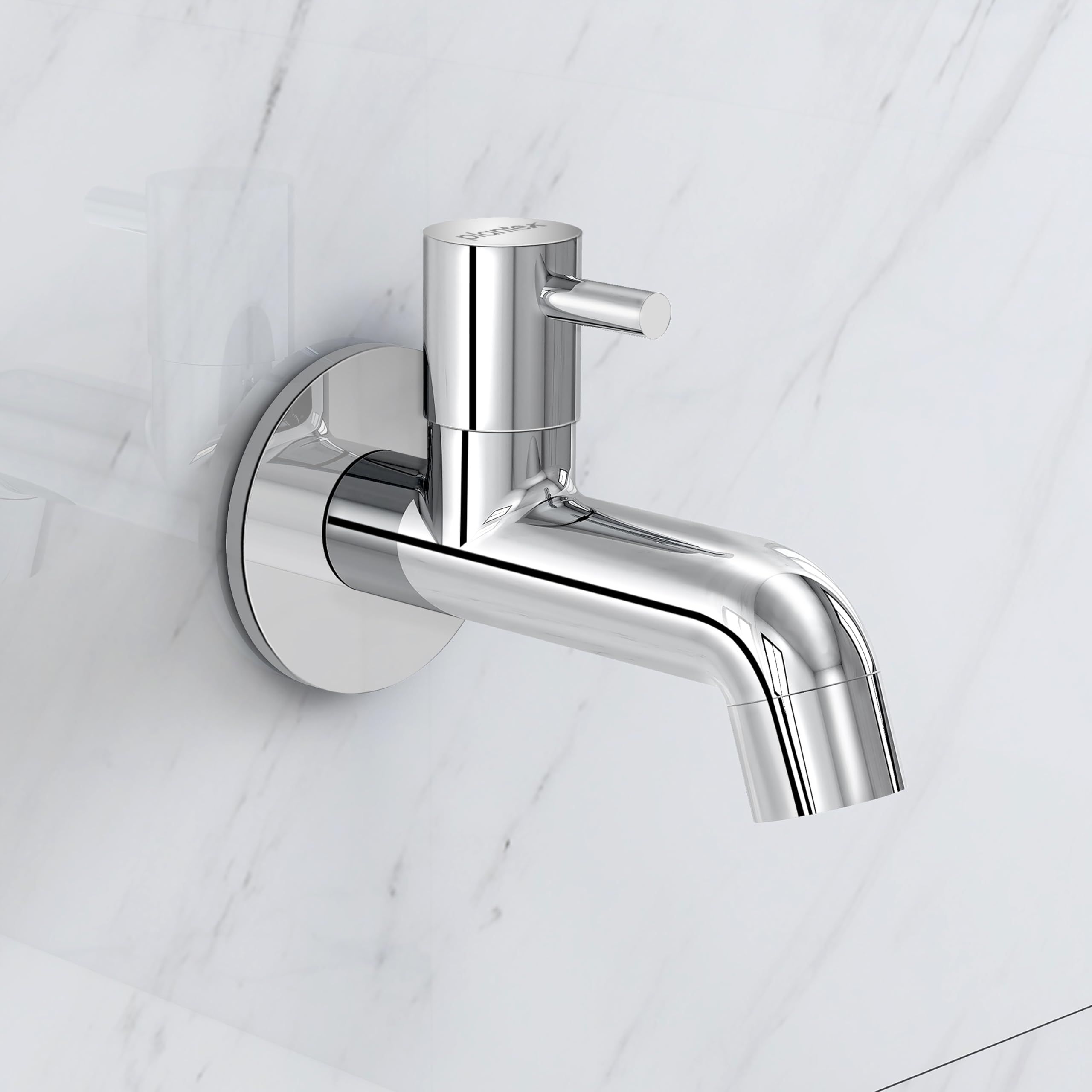 Plantex ICO-902 Pure Brass Bib Cock Water Tap with Teflon Tape & Wall Flange- 7 Year Warranty (Mirror Chrome Finish) (B093PBCGMD) Amazon Price History, Amazon Price Tracker