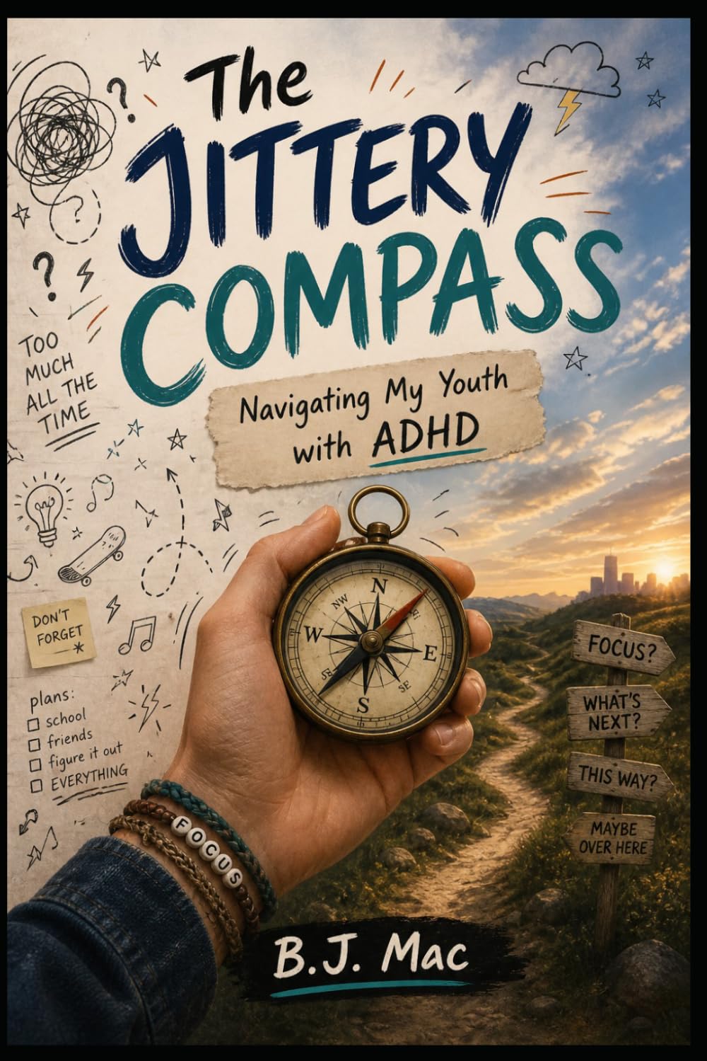 The Jittery Compass - Navigating My Youth with ADHD