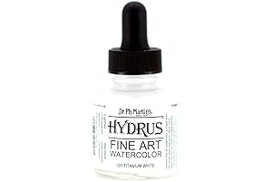 Hydrus Fine Art Bleedproof White Watercolor Paint