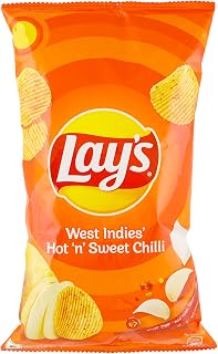 Lays Hot & Sweet chilli 82gm Pouch/80gm Pouch Price In India