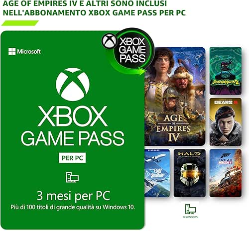 Xbox Game Pass for PC | 3 Month | Age