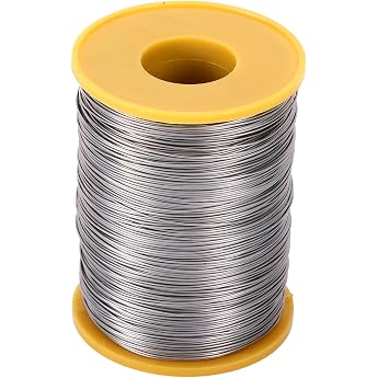 Stainless Steel Beehive Wire - 0.5 mm Diameter 500 g Roll Honeycomb Wire for Bee Frame Anti-corrosive Beekeeping Accessories Beekeeping Tool