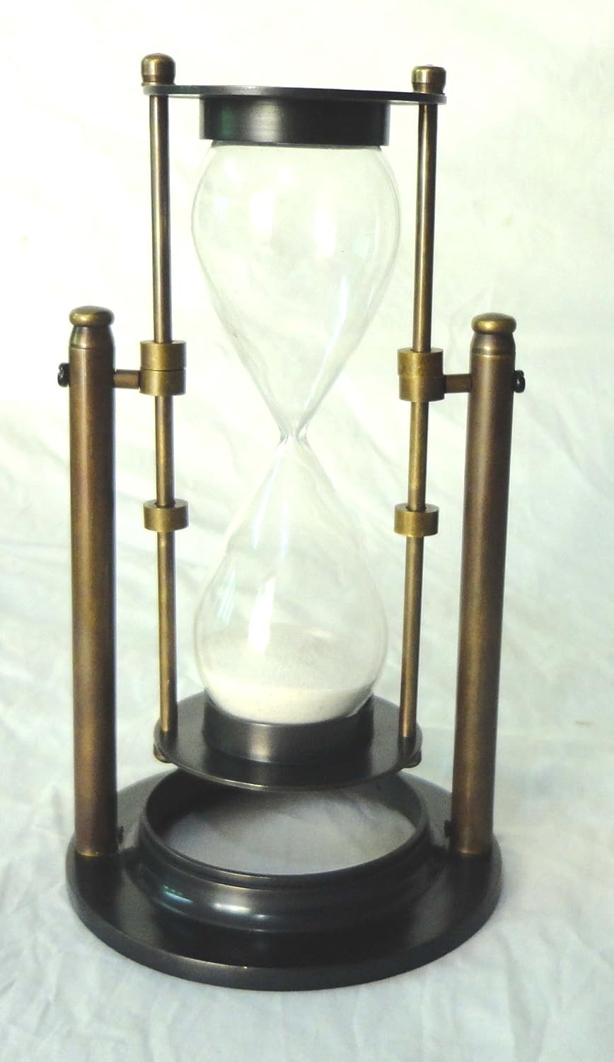 ANTIQUE SAND TIMER Amazon.co.uk Home & Kitchen