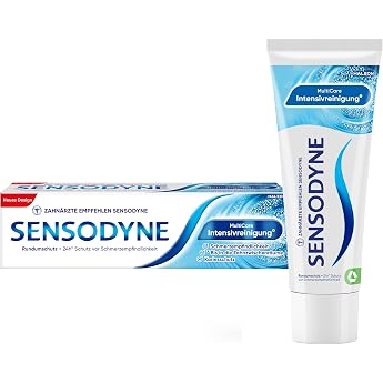 Sensodyne MultiCare Intensive Cleaning Toothpaste, 75 ml, All-Round | 24-hour protection against pain sensitivity