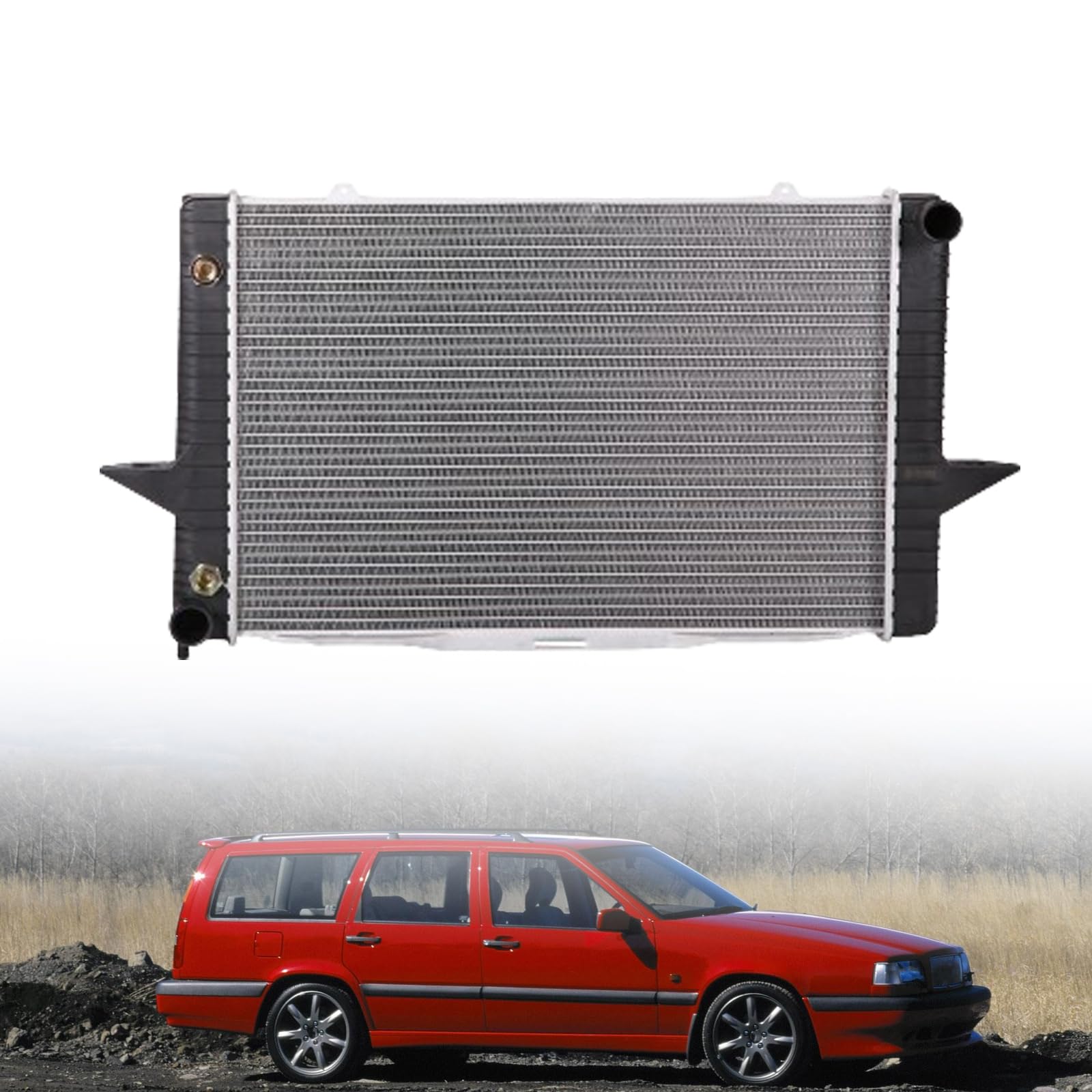 Volvo V70 Radiator HD Aluminum Radiator 850 S70 C70 V70 Do88