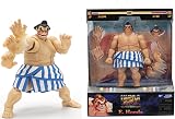 Jada Toys Street Fighter Figura E. Honda (16 cm) - Personaggio mobile da collezione e azione in Street Fighter 2: The Final Challengers, con testa alternativa, mani e accessori, a partire dai 13 anni - 1