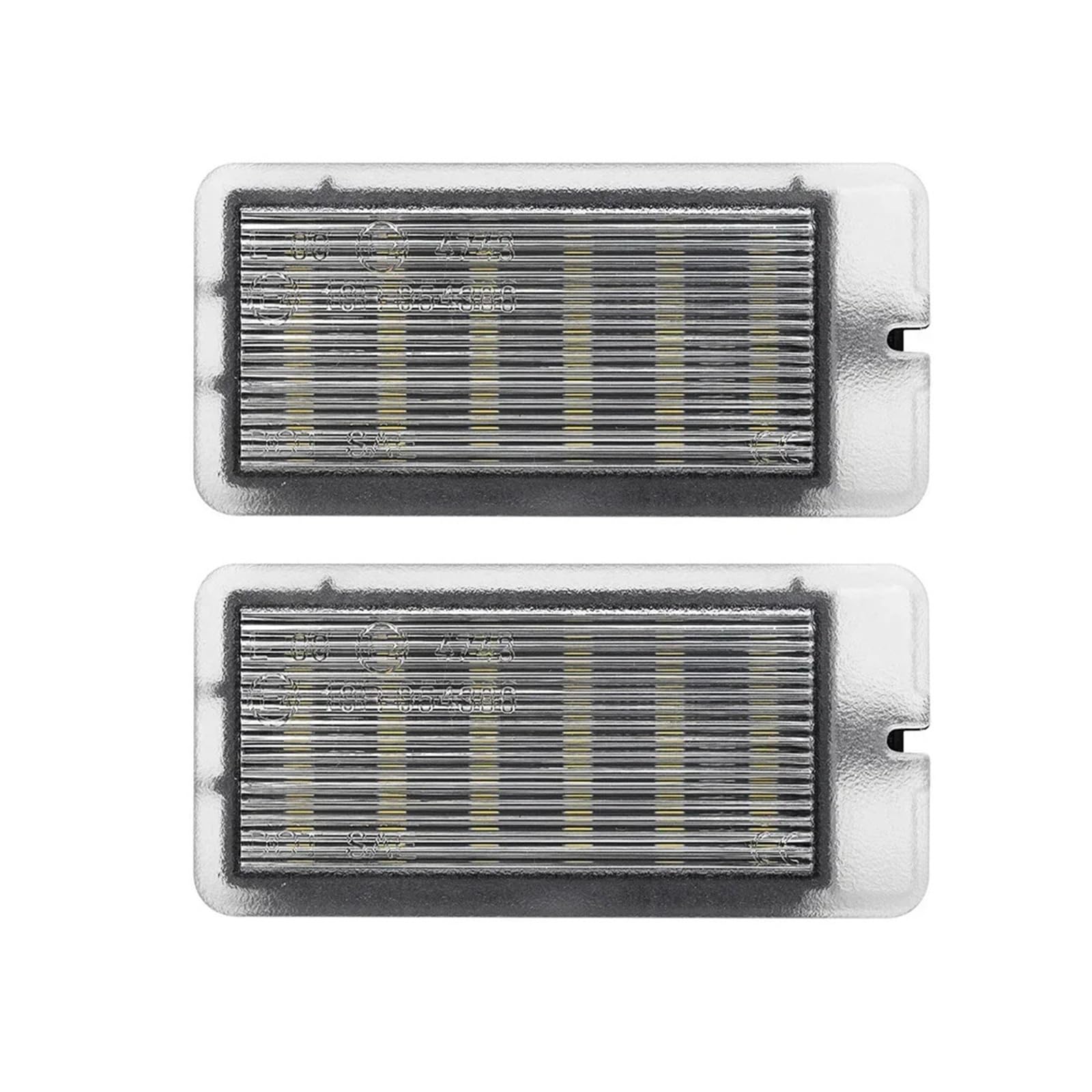 Adatto for Renault Clio III IV V Megane II III Espace IV Twingo Grand Scenic Auto LED Luce interna vano bagagli posteriore bagagliaio(2PCS)
