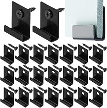35 PCS Composite Decking Clips, Stainless Steel Terrace Clips for WPC Decking, Hidden Starter Edge Clips, Composite Clips for Decking, Boards, Edging, Trim