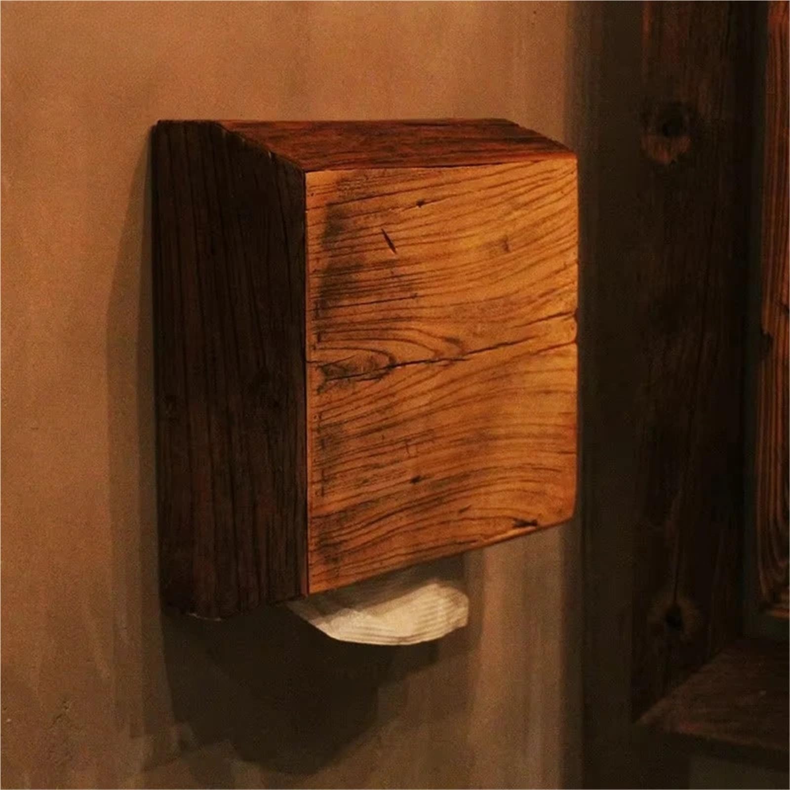 Porta Scottex Da Parete Dispenser for Salviette A Mano Porta Asciugamani Di Carta Montato A Parete In Legno for Scatola Di Carta Igienica for Bagno