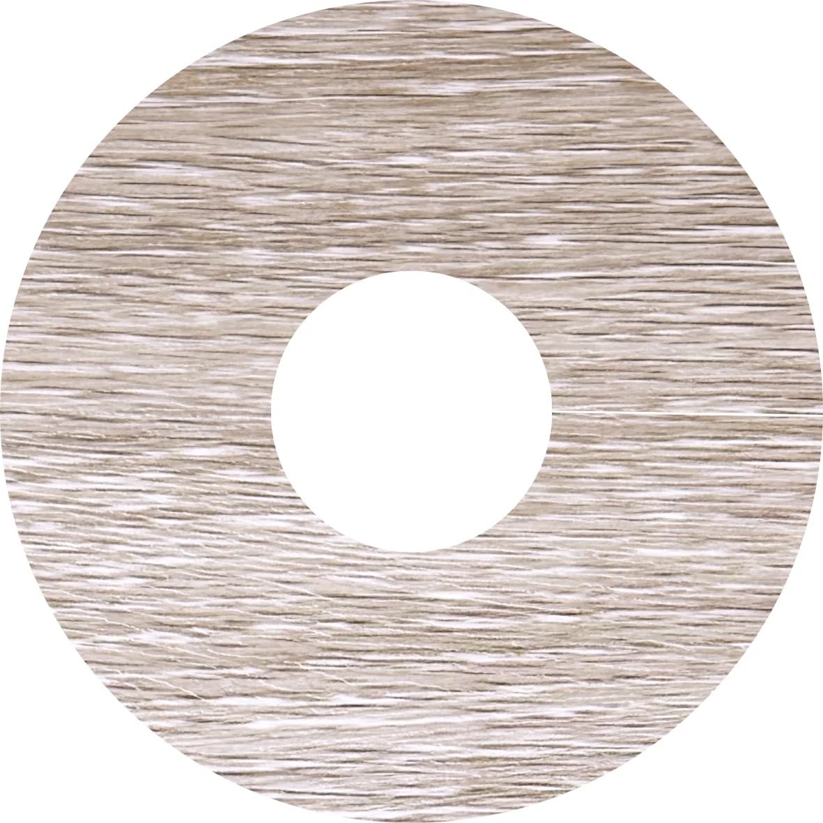 Self-Adhesive Radiator Pipe Covers, Collars, Surrounds, Rose 15mm for Laminate, Engineered, Vinyl Flooring (Rustic Grey) โ image 1
