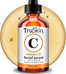 TruSkin Vitamin C Serum For Face – Anti Aging Formula with Vitamin C, Hyaluronic Acid, Vitamin E – Brightening Serum – Improve Appearance of Dark Spots, Tone, Fine Lines & Wrinkles, 1 Fl Oz