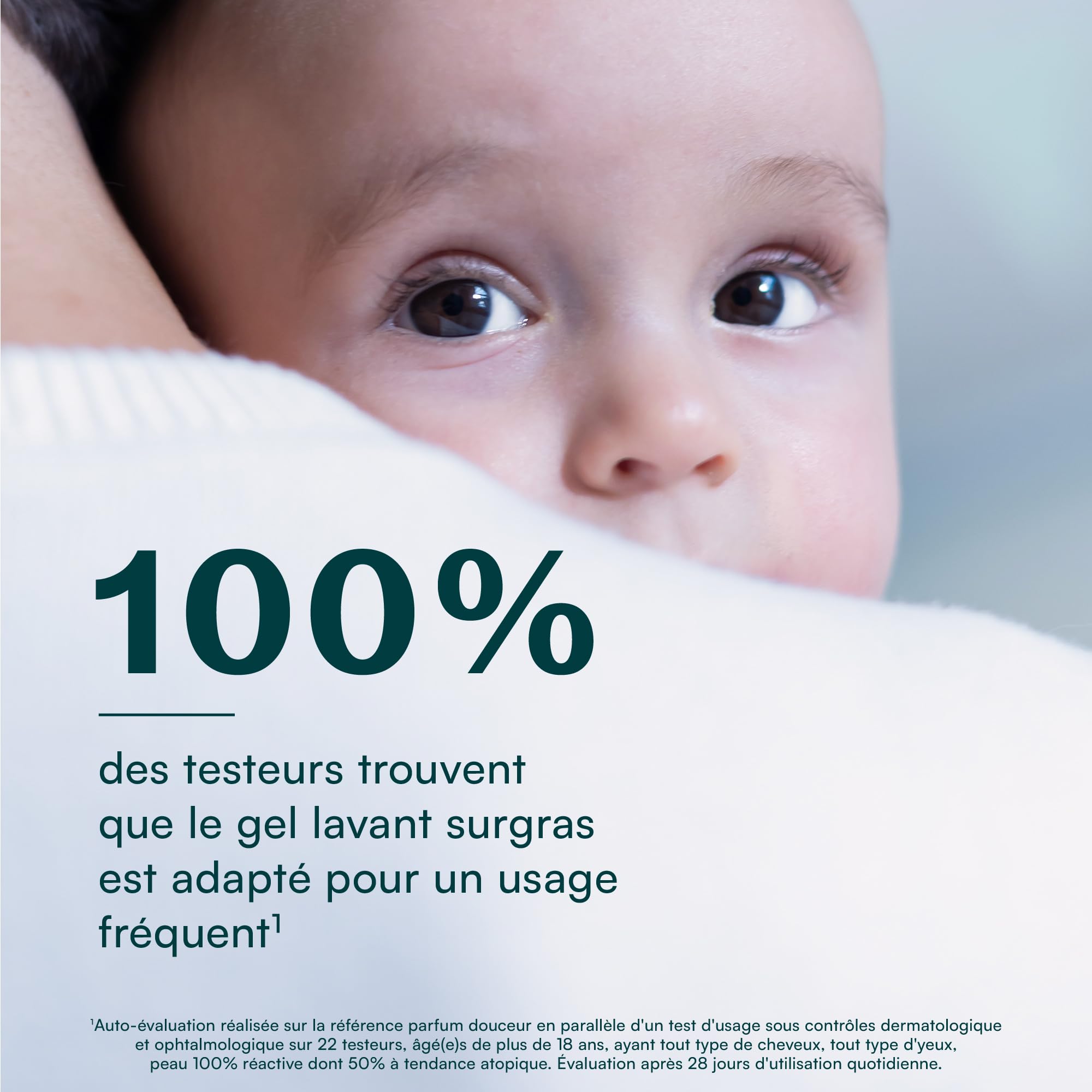 Laboratoires de Biarritz Gel Lavant Surgras Bébé Sans Parfum pH Neutre Certifié Bio 500 ml Fabriqué en France