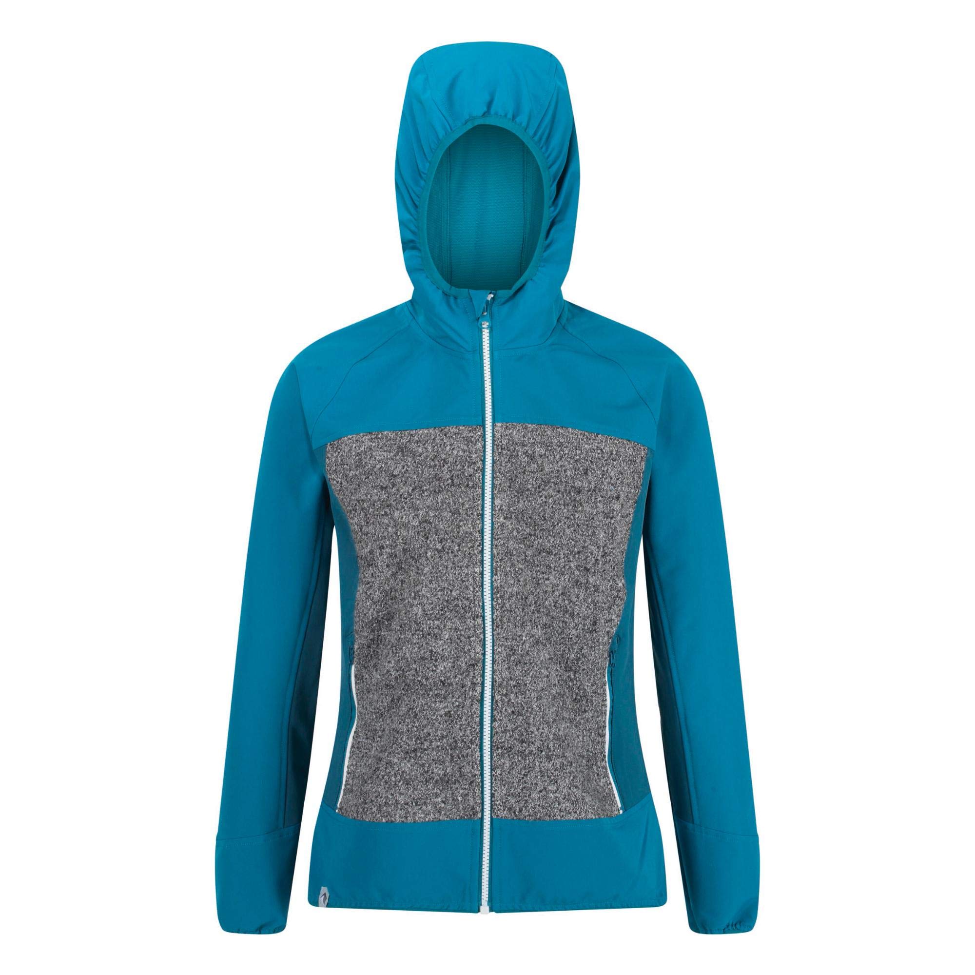 Regatta marynarka Kobiety Women's Garn Veste Softshell À Capuche Femme Stretch Ultra Extensible Et Coupe-vent