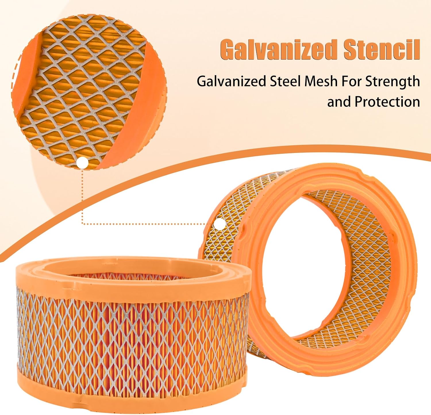 0C8127 Air Filter, Compatible with Generac V-Twin 760cc & 990cc Engines. image 3
