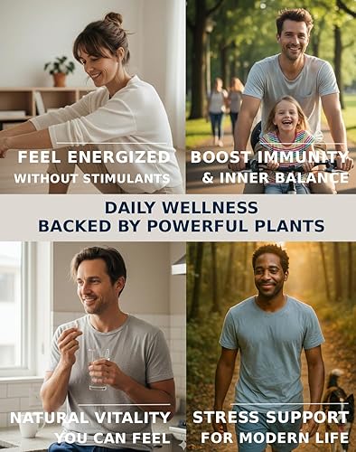 Miniatura 3 de Moss Shilajit Ashwagandha Suplementos Complejo de hierbas de comino negro con hongos Rhodiola Rosea Bardana Cordyceps Ginseng Ginkgo Biloba Ortiga