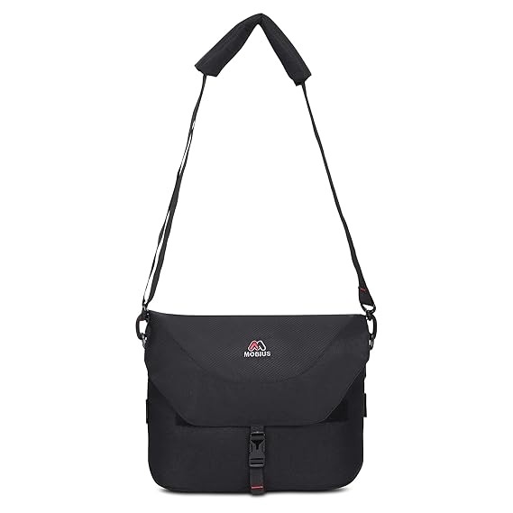 MOBIUS ZOOM LENS SLING BAG CUM WAIST POUCH 100% WATERPROOF DSLR SLING BAG Lens - 3 Nos (70 200 85mm 50mm) or DSLR CAMERA with Kit lens and 70-200 Lens.