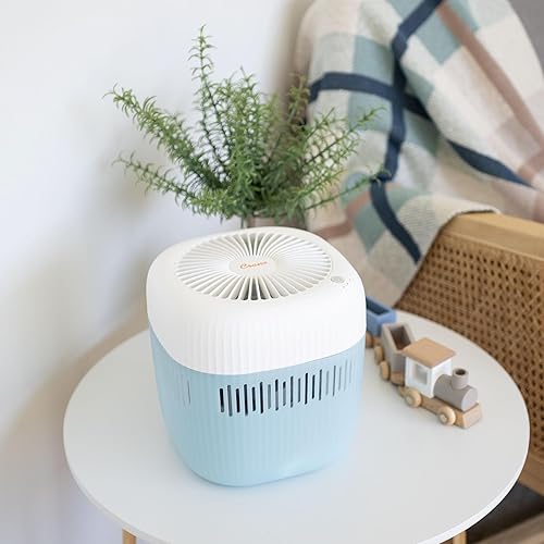 Miniatura 10 de Crane Humidificador evaporativo con filtro de mecha, tanque apto para lavavajillas, luz UV, humidificadores evaporativos de niebla invisible para