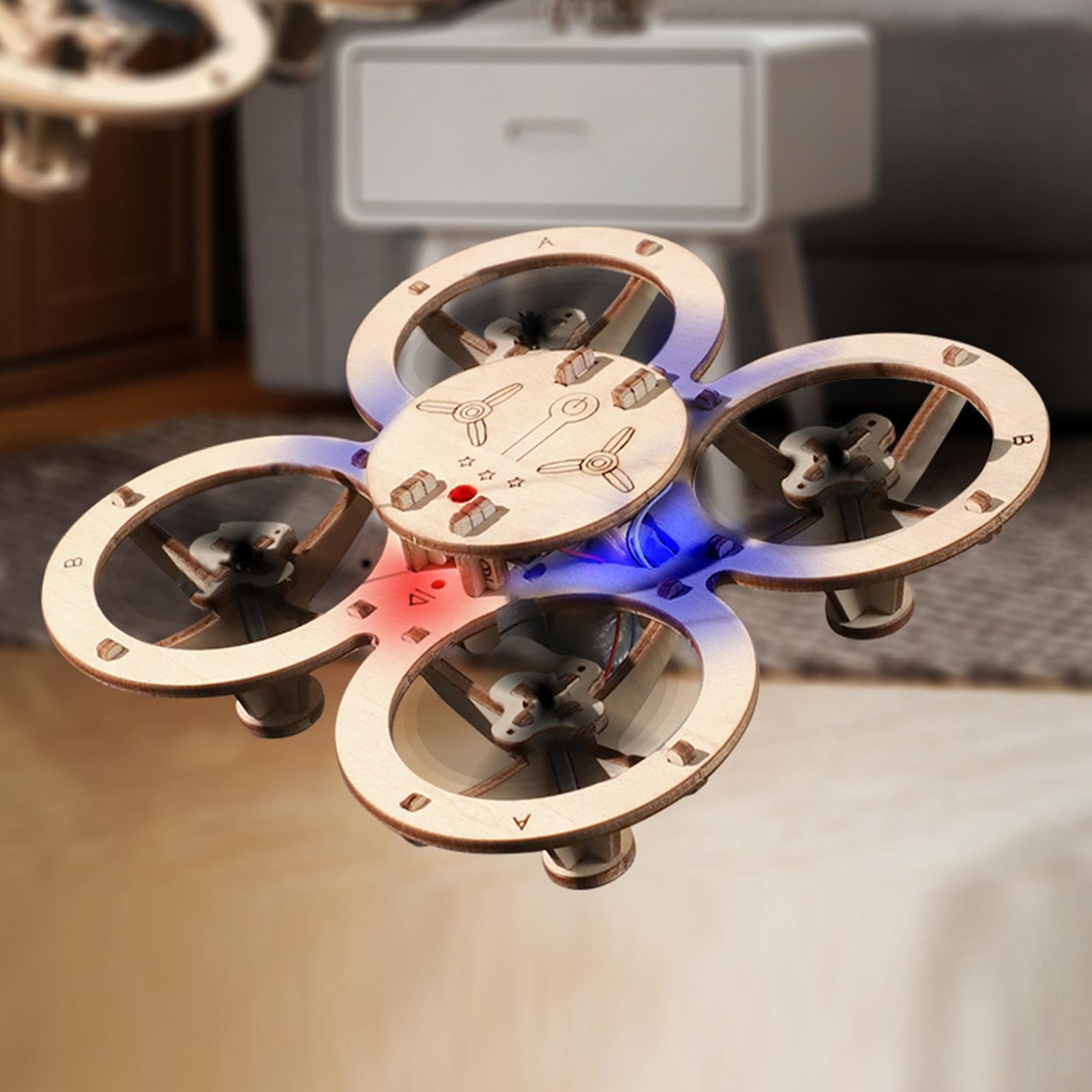 Kit Drone Per Bambini Volante Educativo Da Assemblare Con Radiocomando