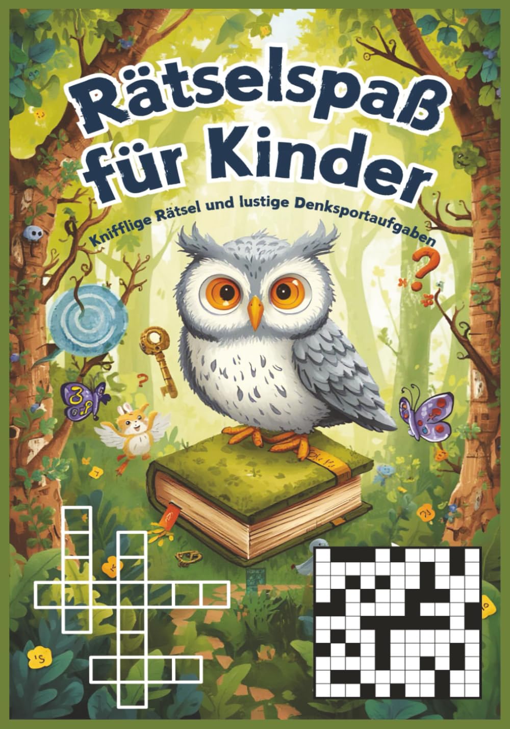 Rätselspaß für Kinder: Rätselspaß mit Kreuzworträtseln, Wörtersuchrätseln, Labyrinthen und Sudokus für Kinder von 5–10 Jahren