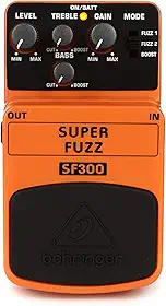 Behringer SF300 Pedal para Guitarra Super Fuzz