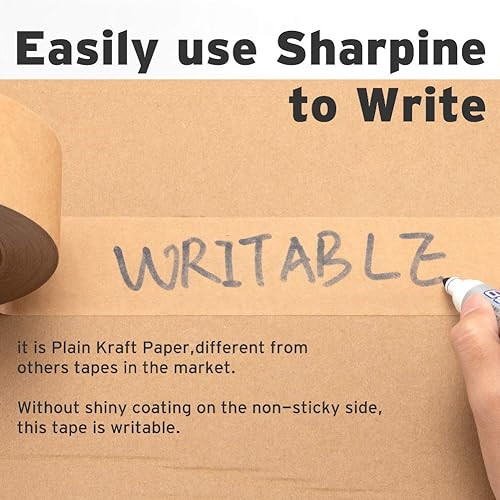 Miniatura 4 de Cinta de papel Kraft - Escritorio, 100% papel (1.969 in x 180.4 ft)