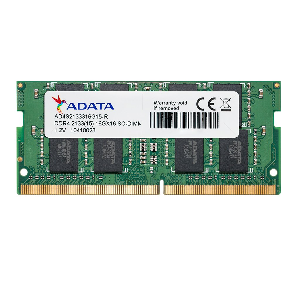 Amazon | ADATA ノート用増設メモリ PC4-17000 DDR4-2133 16GB (1G*8