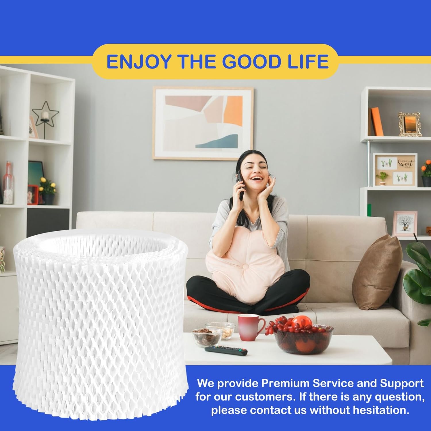 Plus Wick Humidifier Filter Replacement Compatible with Canopy Plus Humidifier Only, Don’t fit for Canopy Bedside or Nursery Humidifier, 3 Pack