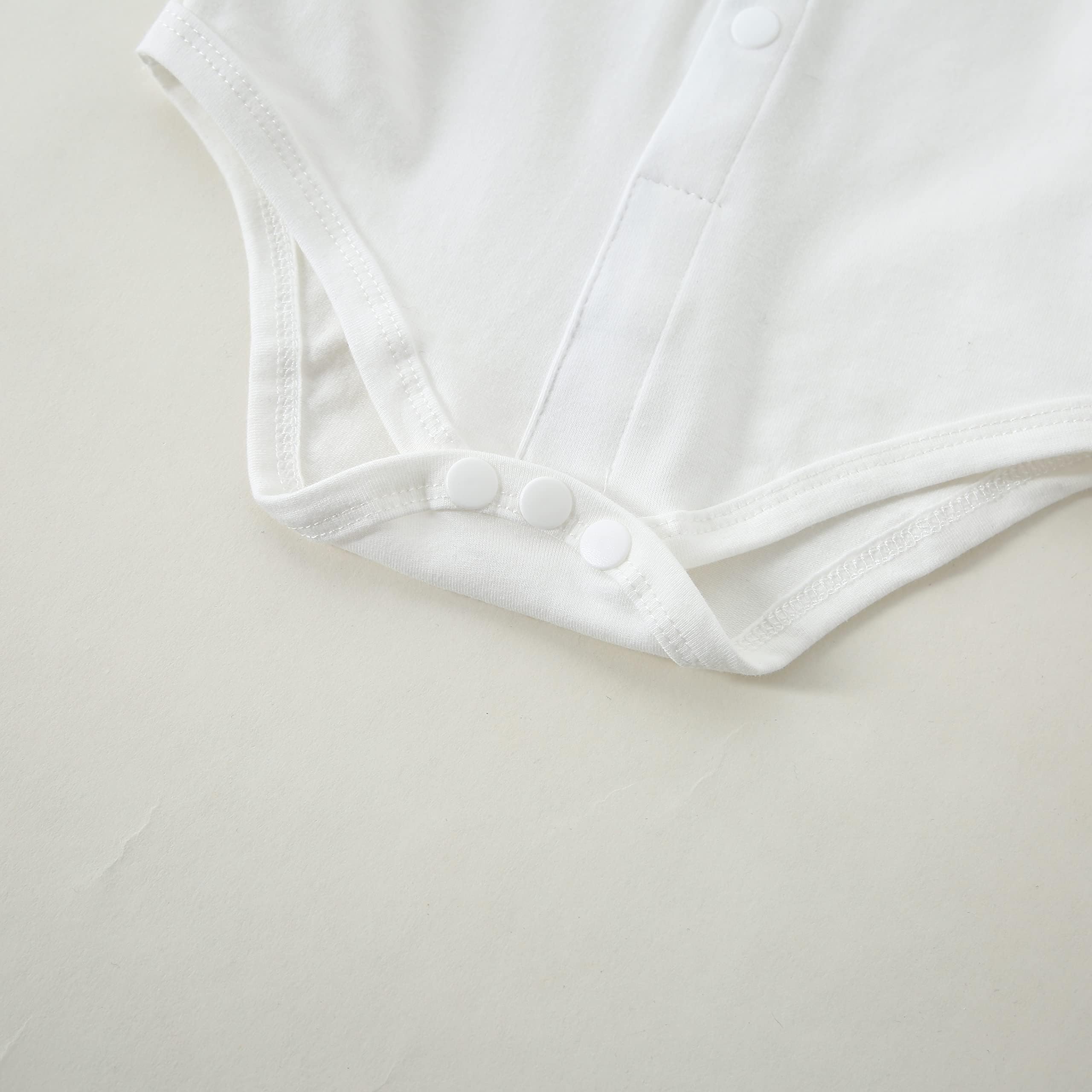 Amissz Completini e Coordinati Gentiluomo per Bambino Battesimo, 3 Pezzi Ragazzino Cerimonia Nozze Abiti Camicia Fiocco + Gilet+Pantaloni 0-24 Mese